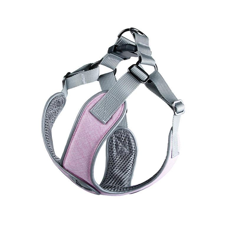 Custom Adjustable Soft No Pull Small Pet Nylon Mesh Dog Harness