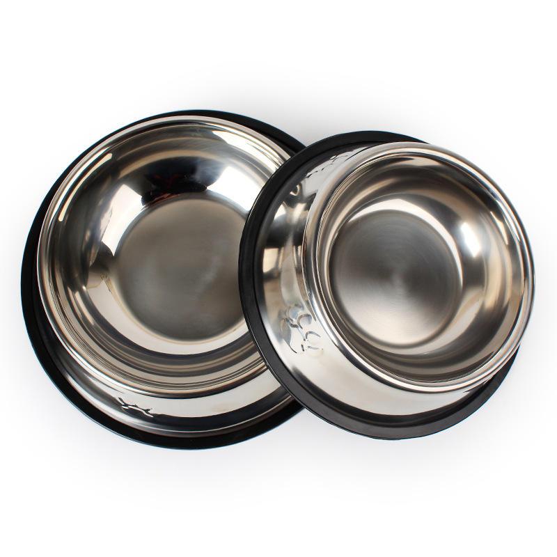 Customized Pet Water Feeder Dog Bowl Stainless Steel Dog Bowl