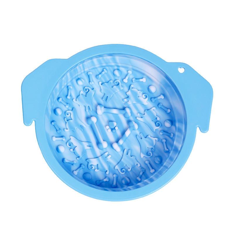 Wholesale Low Price Silicone Dog Bowl Foldable Slow Feeder Pet Dog Bowl