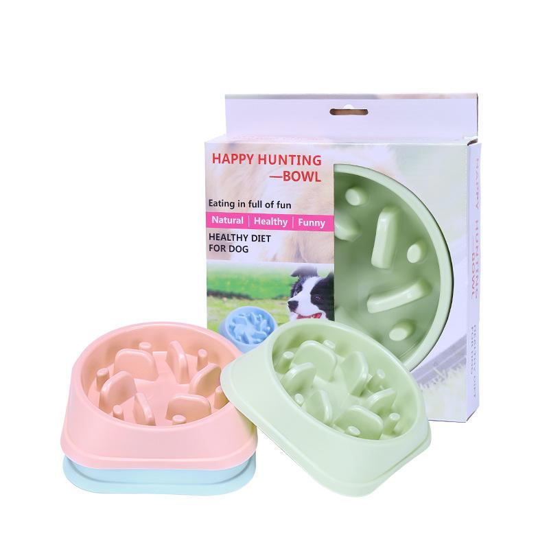 2023 Factory Sale Creative Dog Bowls Cheap Slow Feeder Dog Feed Bowl