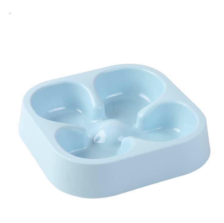 Wholesale Custom Plastic Pet Water Bowl Round Slow Feed Pet Cat Dog Bowl