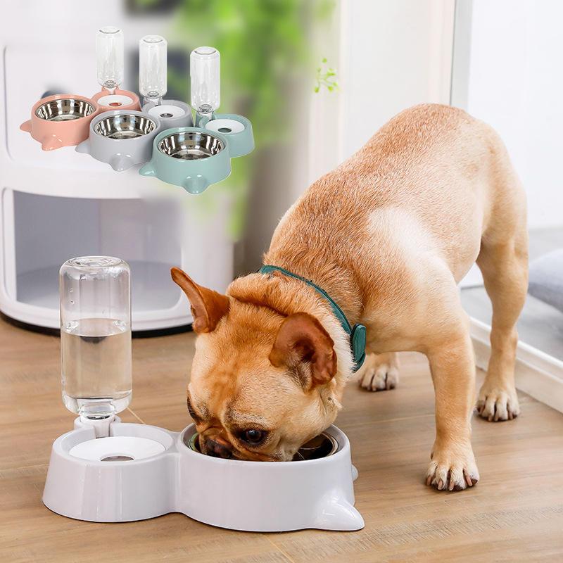 Pet Accessories Automatic Pet Drinking Bowl Dog Food Feeder Pet Water Dispenser