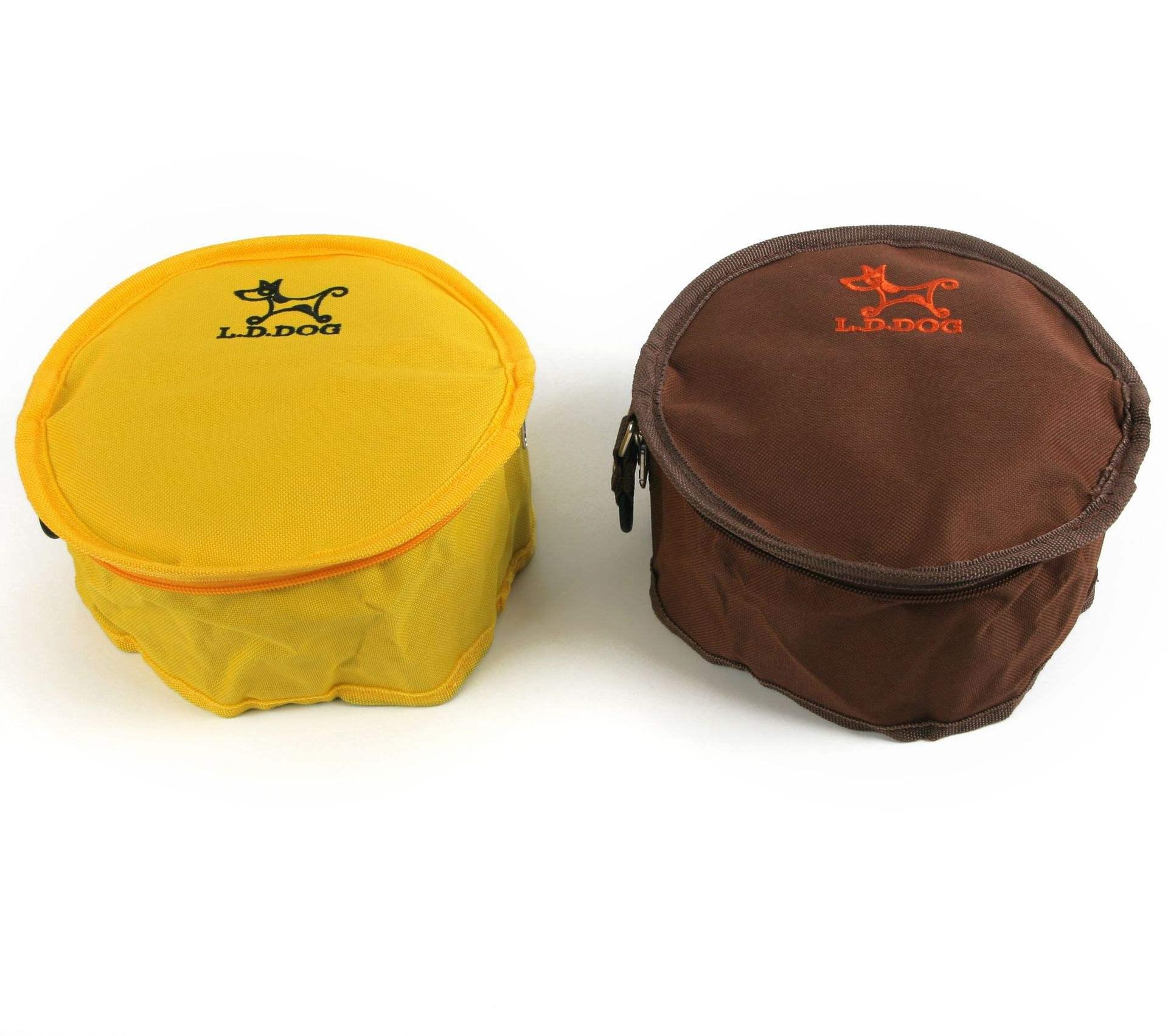 New Arrive Travel Collapsible Portable Waterproof Dog Bowl