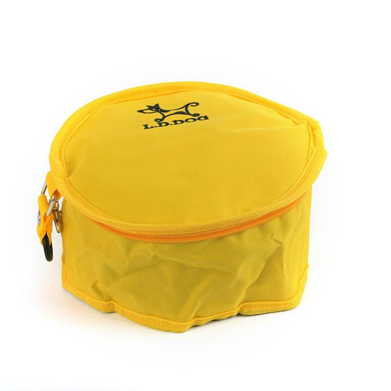 New Arrive Travel Collapsible Portable Waterproof Dog Bowl