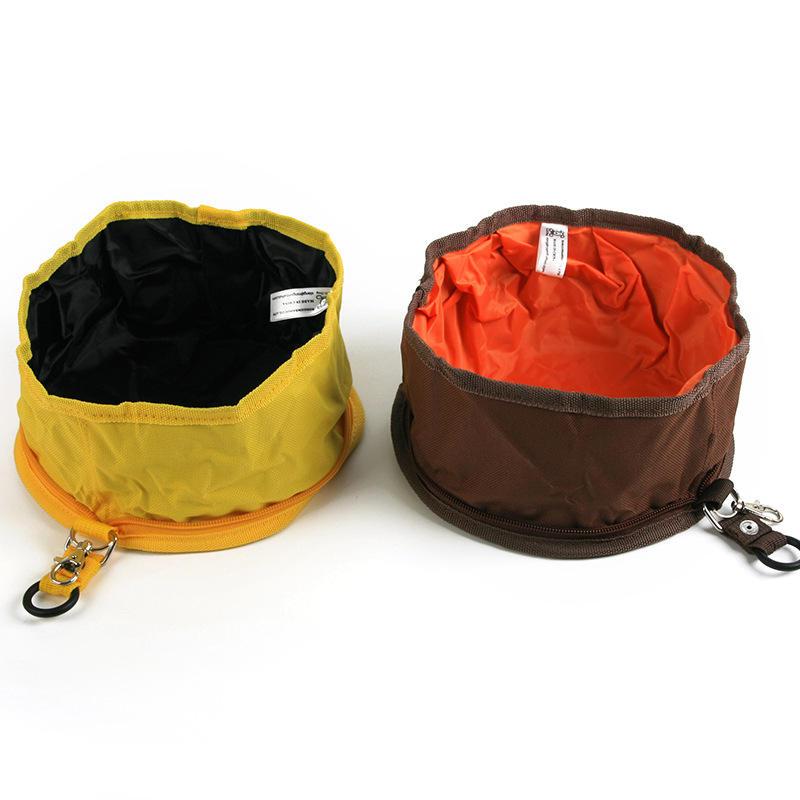 New Arrive Travel Collapsible Portable Waterproof Dog Bowl