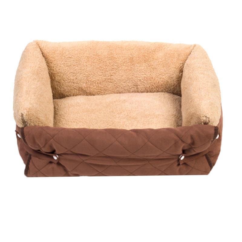 Wholesale Washable Soft Cotton Covers Washable Pet Sofa Dog Bed