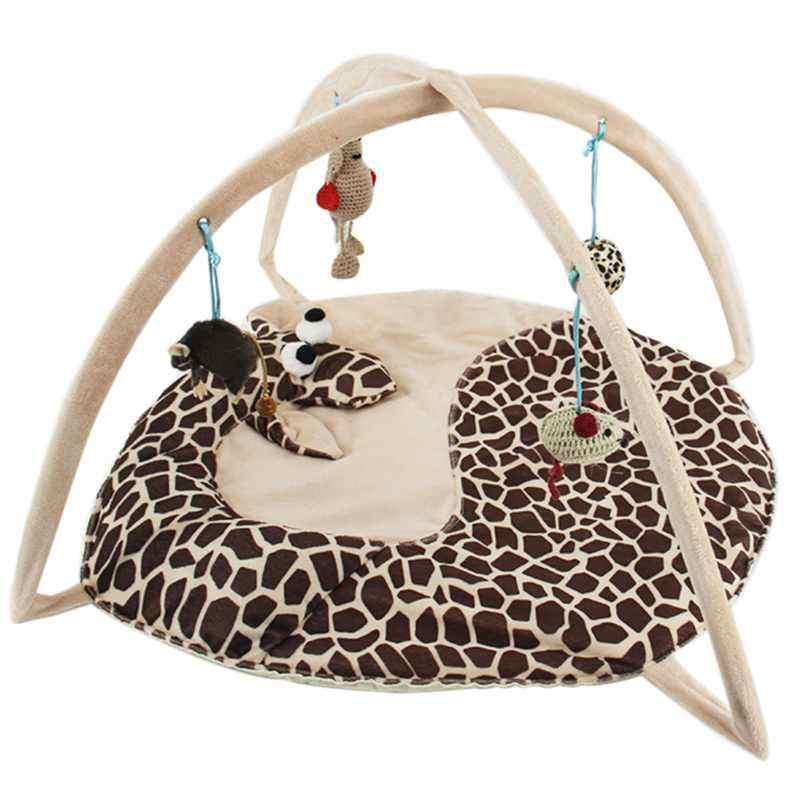 Ladybug Tortoise Shape Funny Cute Folding Cat Bed Toys