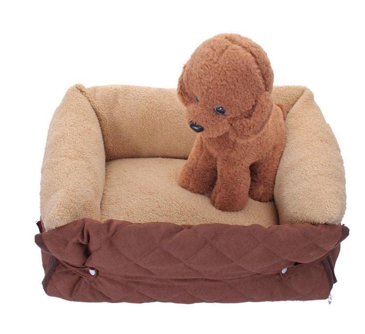 New Multifunctional Pet Sofa Cat Dog Washable Mattress Flip Small And Medium Animals Autumn Winter Warm Bed