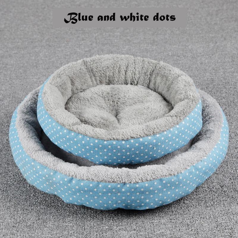 Camas Mascotas China Cute Modern Round Designer Canvas Cheap Pet Bed Supplies Dog Bed