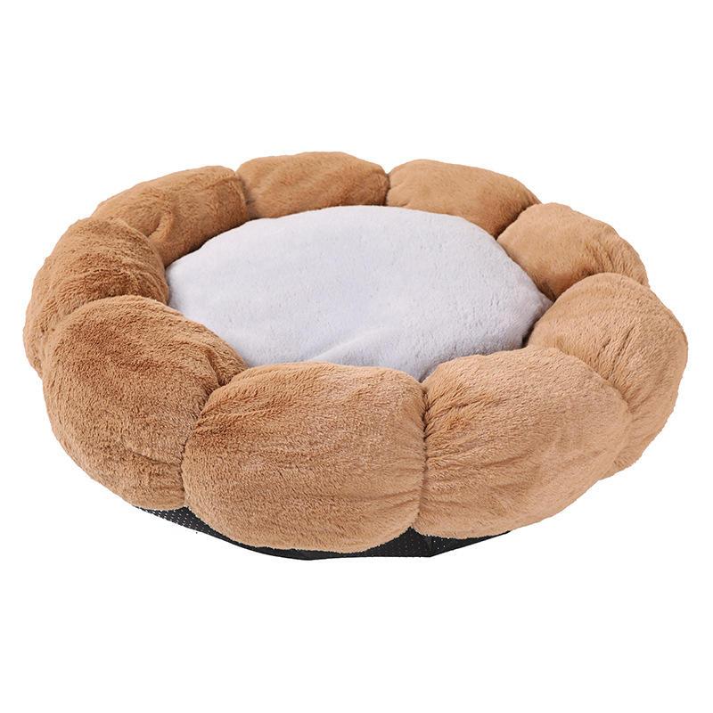 Round Pet Nest Is Cute Soft Comfortable Non Slip Pet Dog Beds Luxury Dog Sofa Bed