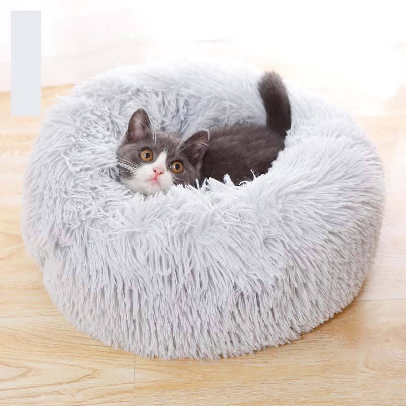 Web Celebrity Plush Warm Deep Sleep Dog Pad Pet Dog Sleeping Bag Round Nest