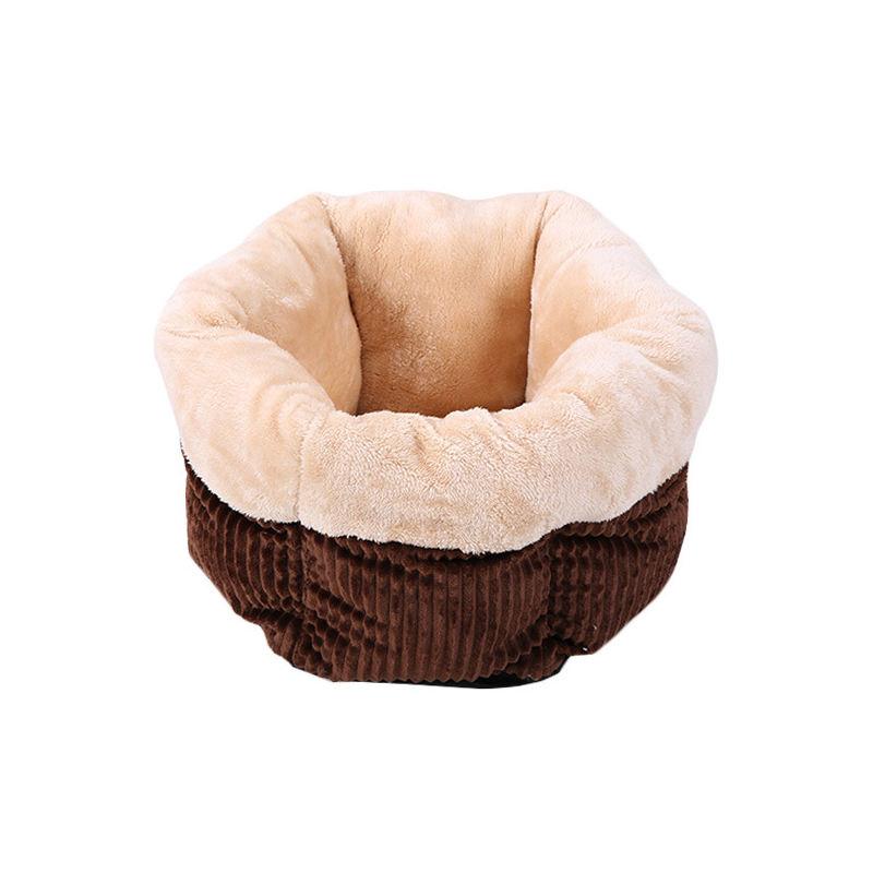 Hot Designer Folding Small Cute Durable Pet Supplies Round Dog Bed