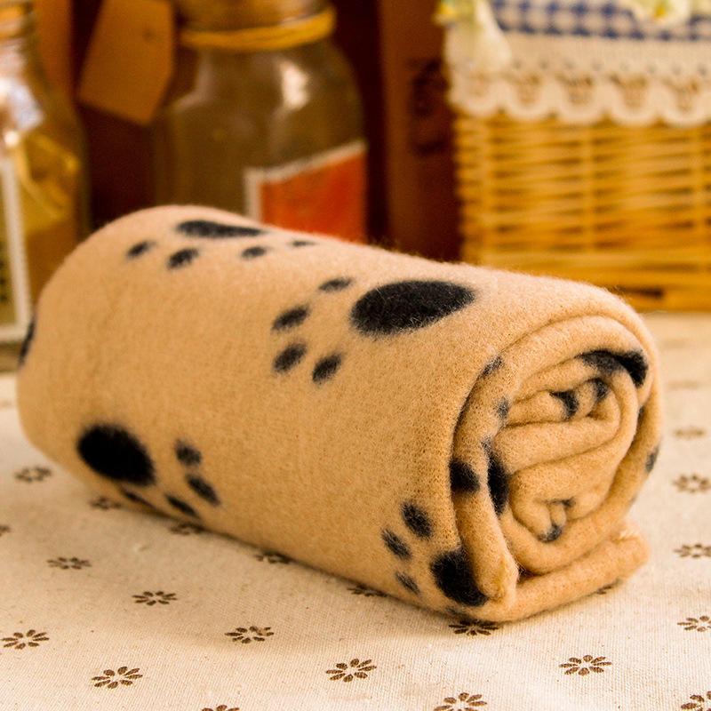 Cute Luxury Bulldog Fleece Pet Dog Blanket Wholesale