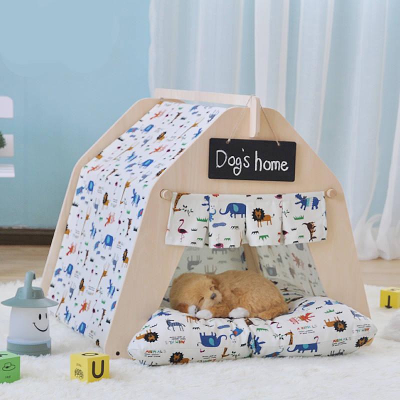 Hot Selling High Quality Wholesale Washable Carton Pop Up Pet Tent