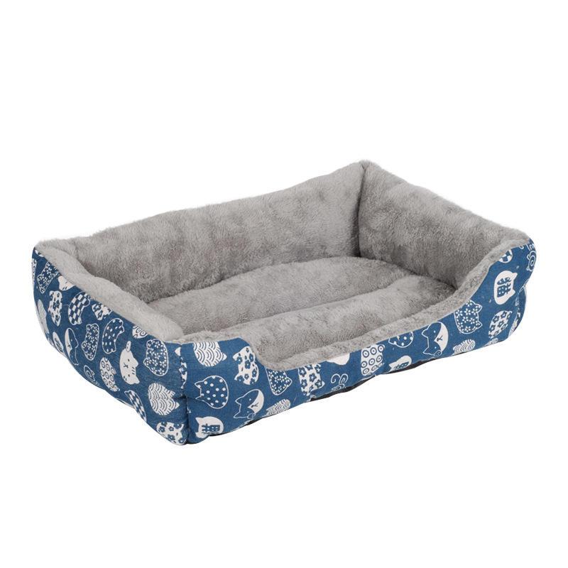 China Wholesale Comfortable Warm Soft Pp Cotton Cat Dog Bed