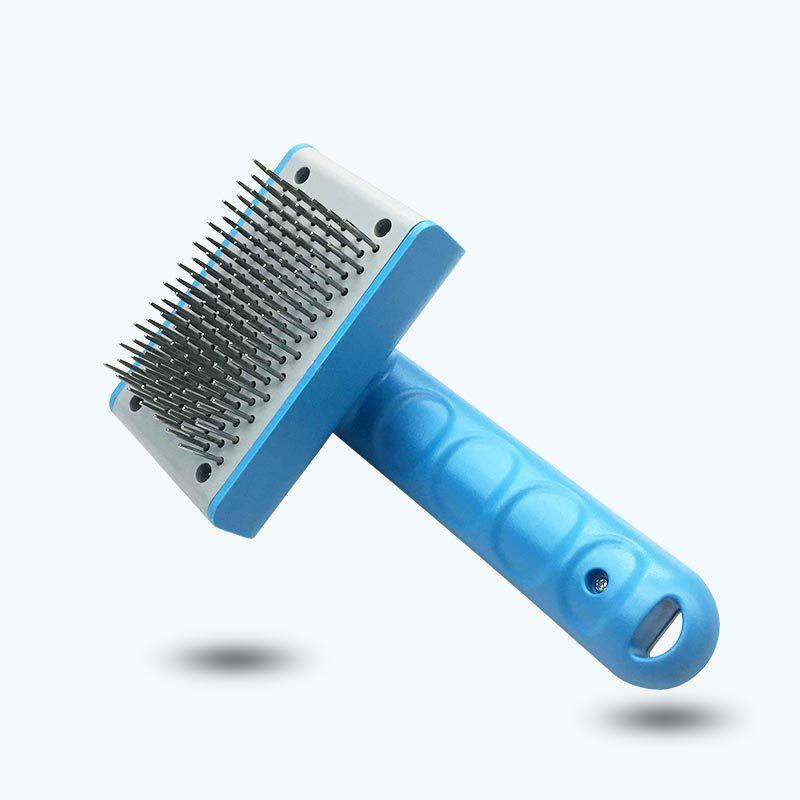 Pet Comb Dog Self Cleaning Slicker Grooming Open Knot Hair Removal Automatic Hair Brush Comb