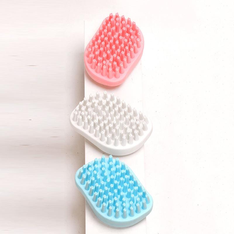 Massager Soft Toothbrush Dog Grooming Brush Bathroom Bath Brush For Dogs