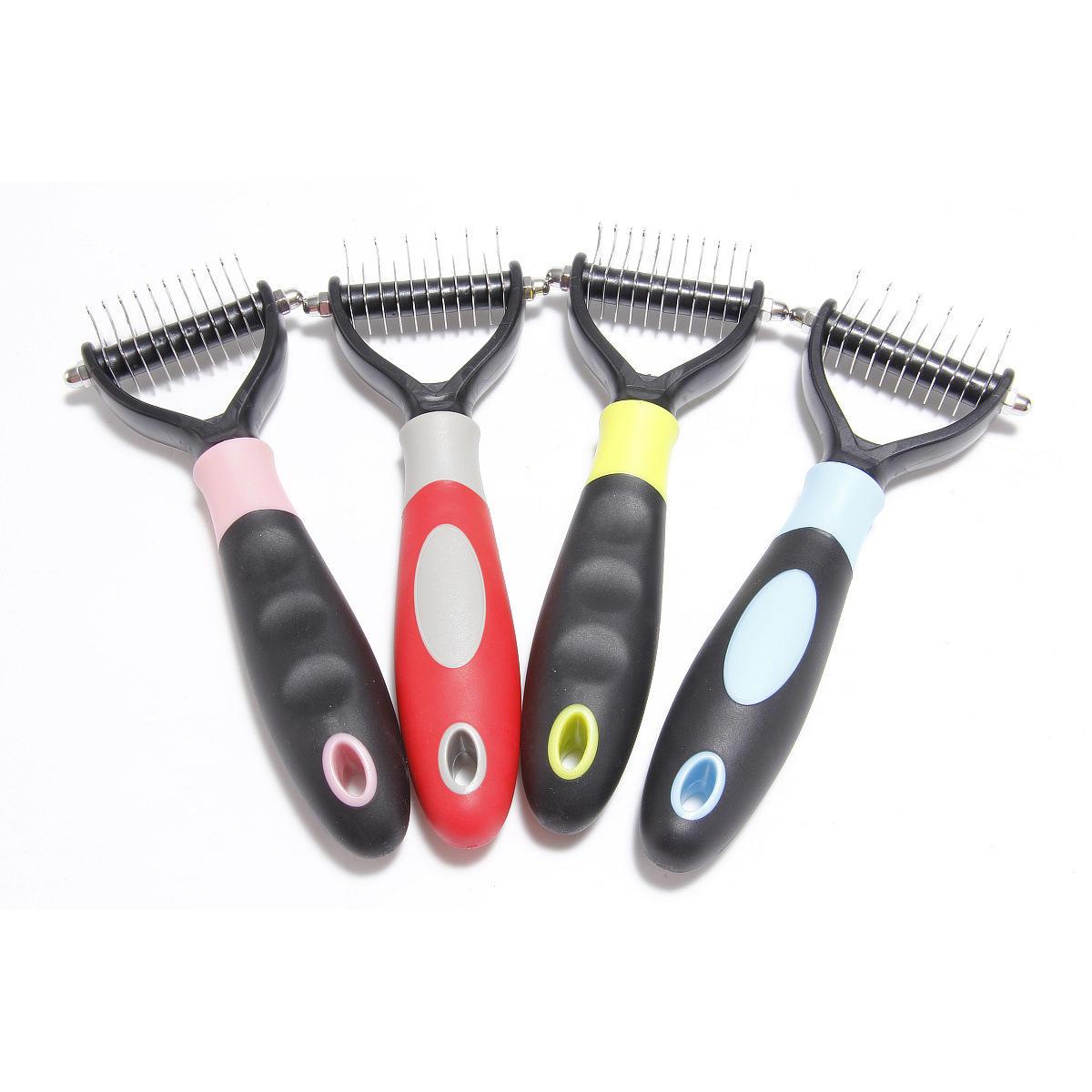 Latest Deshedding Tool Pet Grooming Brush Cat Dog Pet Hair Removal Grooming Brush