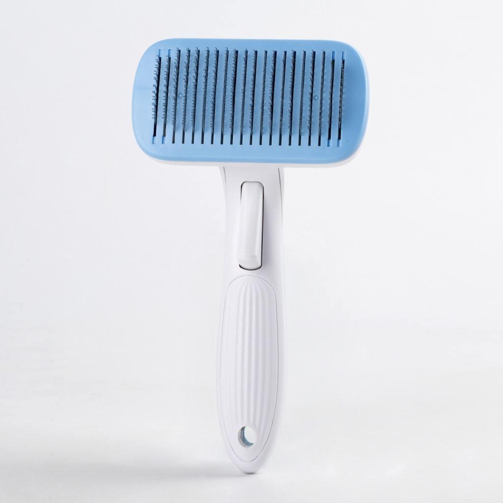 Dog Cat Pet Hair Remober Brush Pet Grooming Comb Sliding Hair Brushes For Pet Massage Grooming Brush