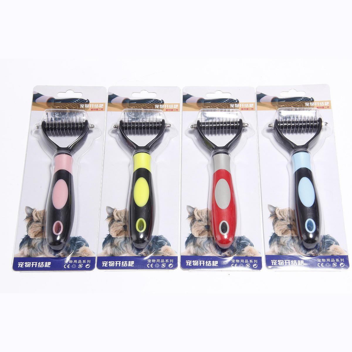 Wholesale Self Hair Pet Cleaning Tool Pet Grooming Comb Dog Brush