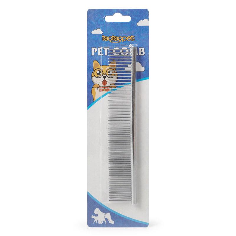 Dog Comb For Dogs And Cats Grooming Tool Dog Grooming Comb With Stainless Steel Teeth And Ergonomic