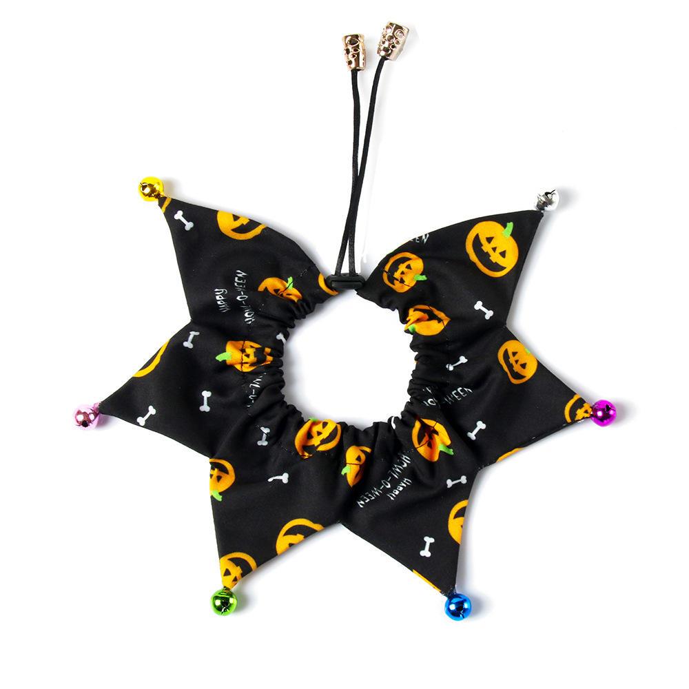 Halloween Pet Luxury Cat Custom Printed Wholesale Dog Bandana Collar