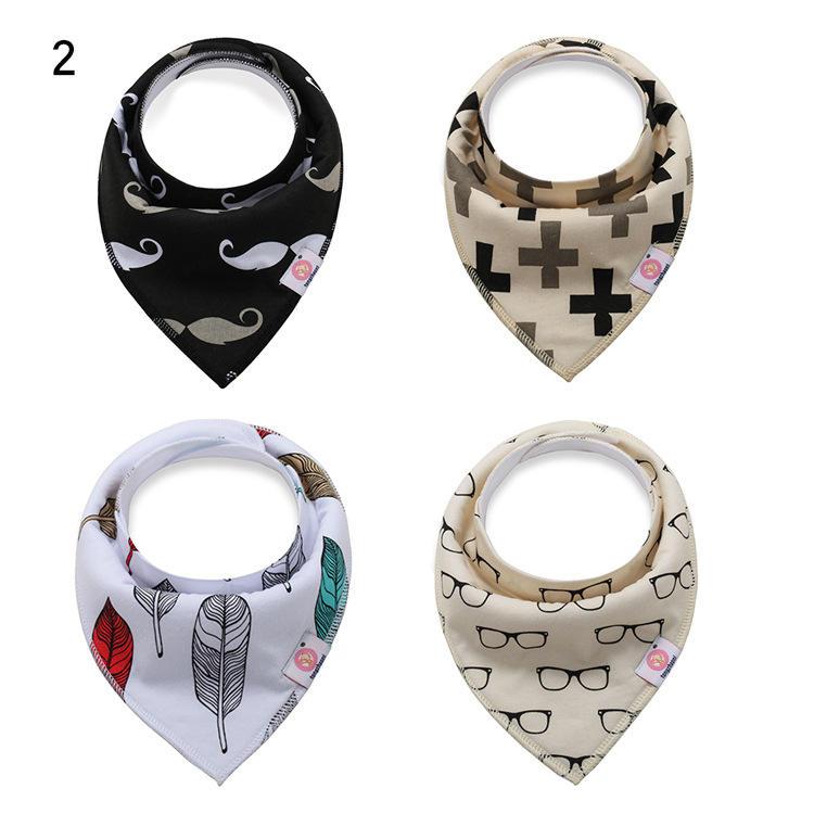 Wholesale Oem Custom Print Logo Double Deck Cotton Tarten Plaid Soft Dog Bandana