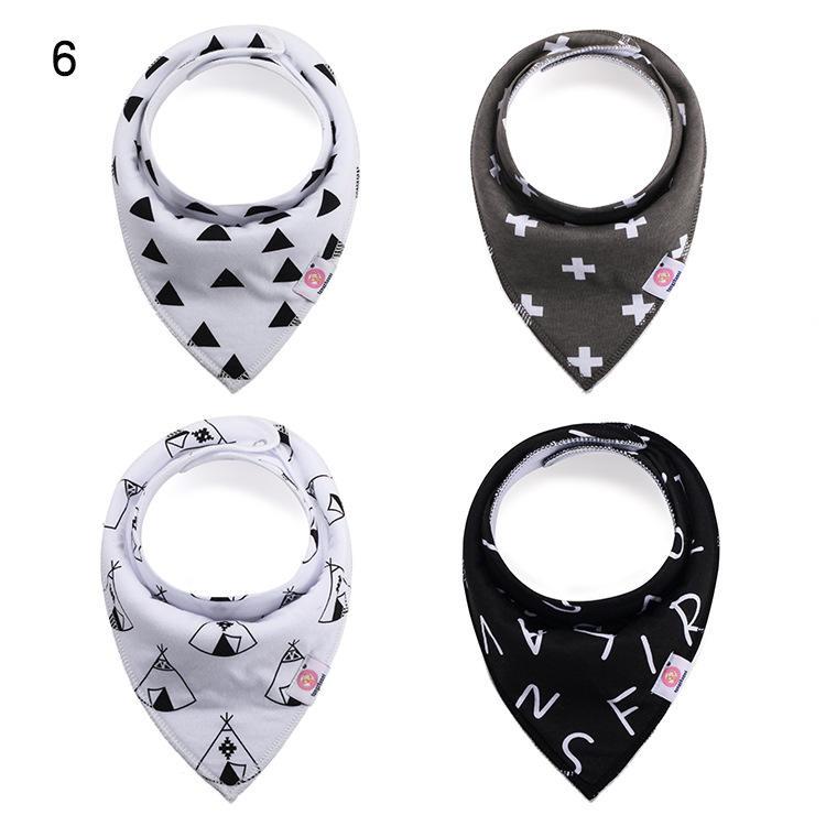 Wholesale Oem Custom Print Logo Double Deck Cotton Tarten Plaid Soft Dog Bandana