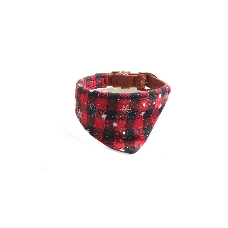 Holiday Party Item Adjustable Custom Logo Fabric Small Personalized Designer Dog Bow Tie Bandana Collar