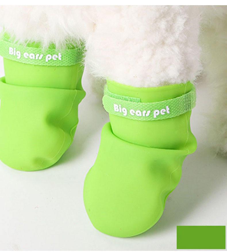 Dog Socks Anti-slip Dog Boots Rubber Outdoor Paw Protectors Waterproof Dog Socks Boots