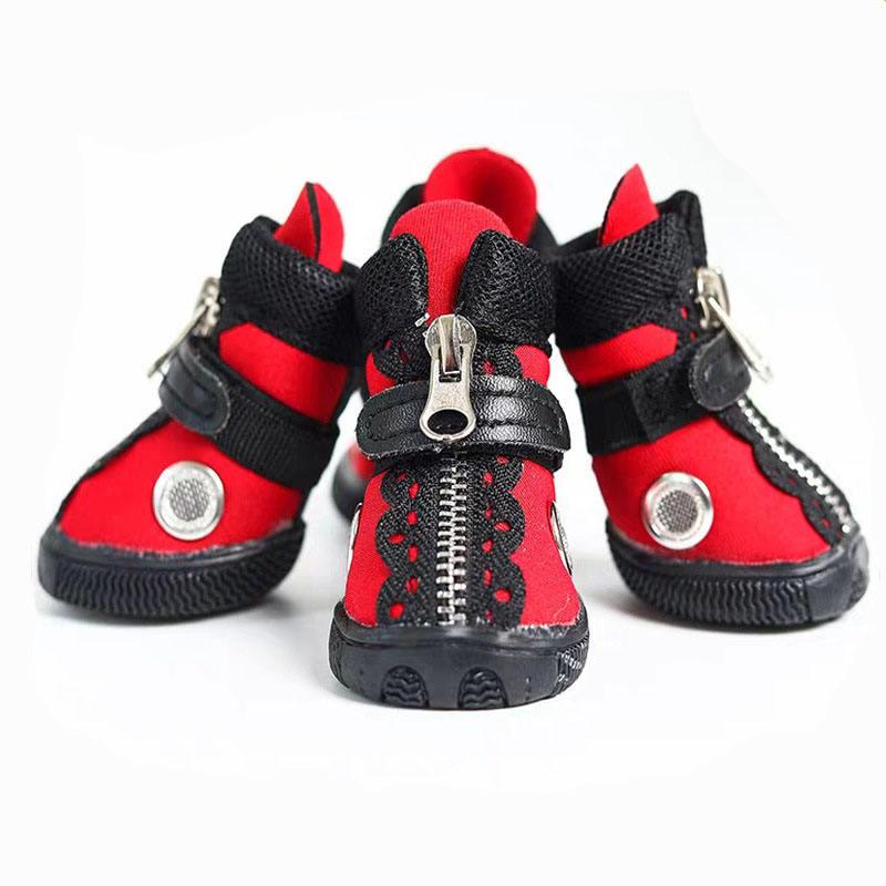 Hot Sale Pet Dog Sneakers Sport Shoes Warm Non-slip Pet Shoes Cool Breathable Sneakers Pet Shoes