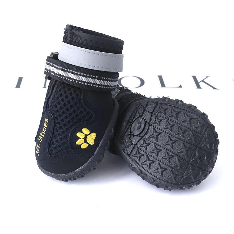 The New Breathable Dog Shoes Non-slip Wear-resistant Dog Outdoor Hiking Shoes