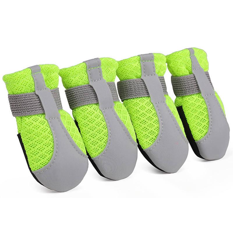 Breathable Mesh Elastic Bandage Net Slippery Bottom Pet Dog Shoes