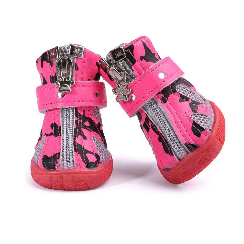 Online Shopping Pet Products Breathable Mesh Shoes New Milk Pattern Pet Shoes For Dog