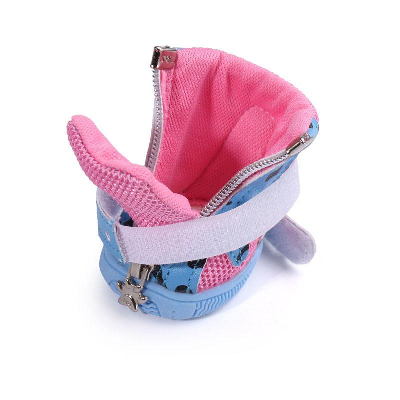 Online Shopping Pet Products Breathable Mesh Shoes New Milk Pattern Pet Shoes For Dog