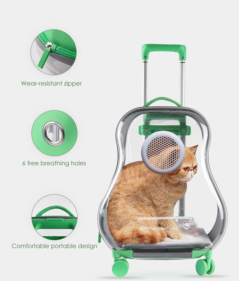 Large Airline Approved Travelling Pet Luggage Waterproof Pet Carrier Backpack For Cats And Dogs