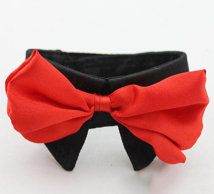 Adjustable Gentlemanlike Wedding Party Big Dog Bowtie