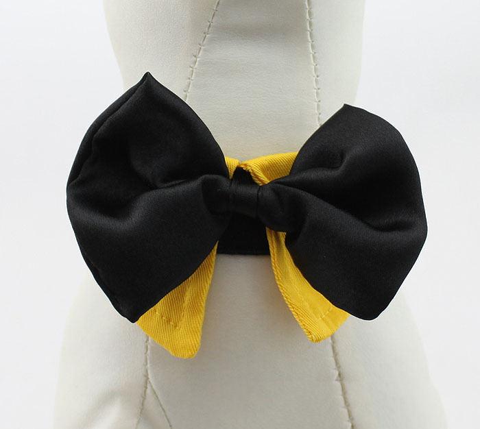 Adjustable Gentlemanlike Wedding Party Big Dog Bowtie