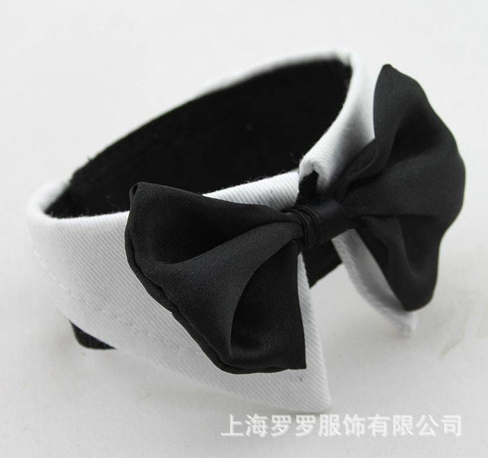 Adjustable Gentlemanlike Wedding Party Big Dog Bowtie