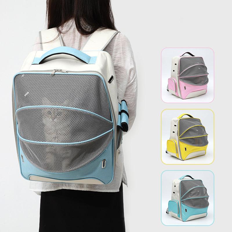 New Style Breathe Backpack Pet Carrier Bag Waterproof Pet Carrier Backpack For Cats And Dogs