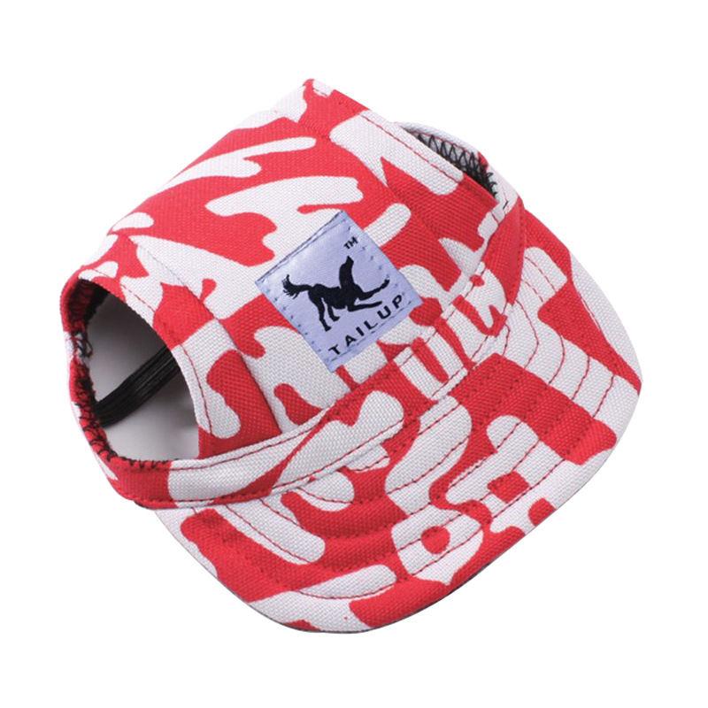 Summer Cute Print Baseball Outdoor Pet Dog Hat