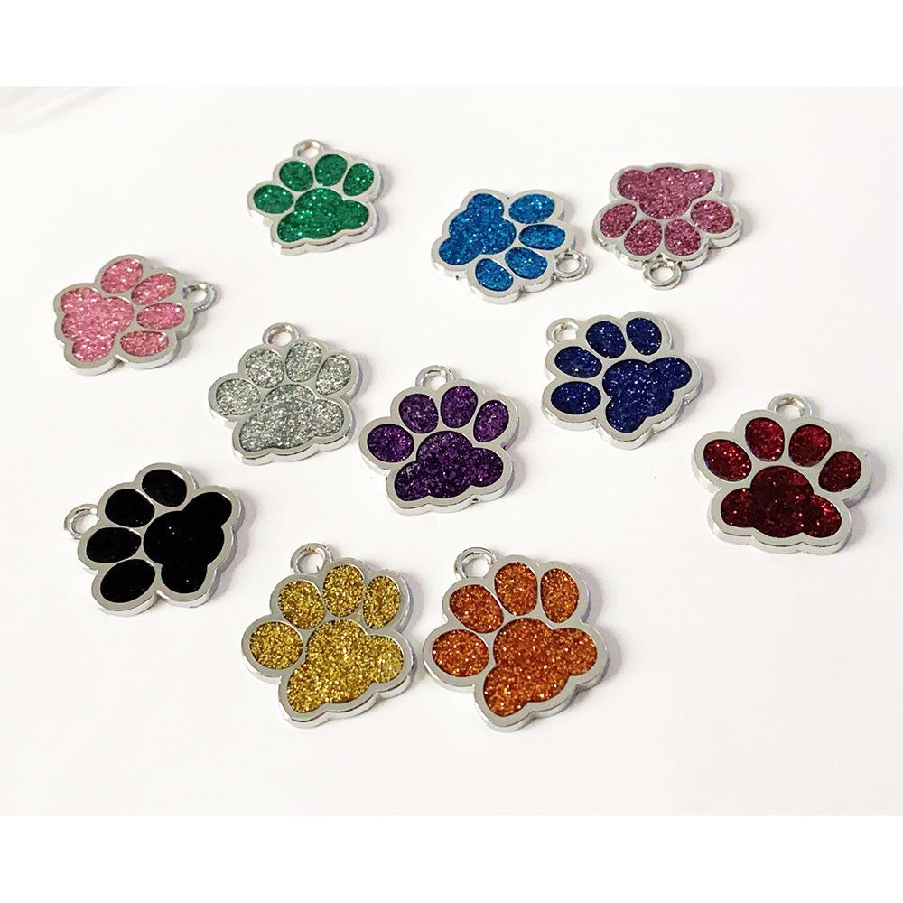 Gift Paw Dog Id Alloy Pet Accessories For Wholesale Pet Id Tag With Cheap Price Can Be Laser Mark