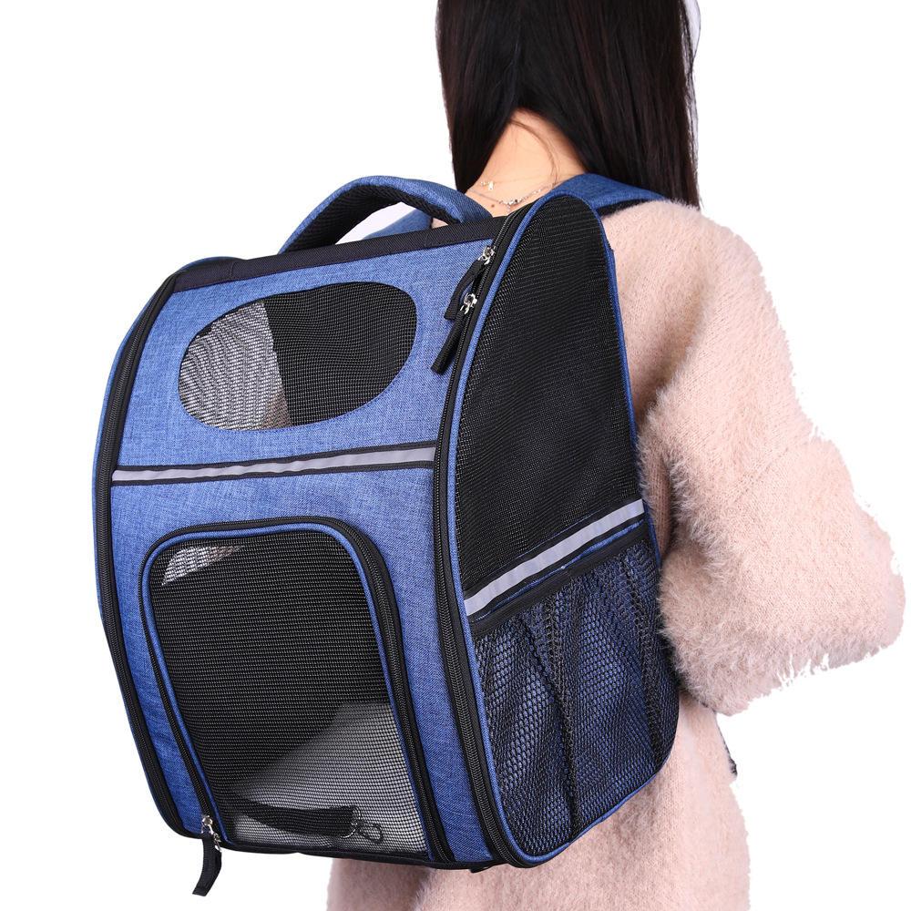 Wholesale Pet Backpack For Travel And Portable Diagonal Breathable Bags