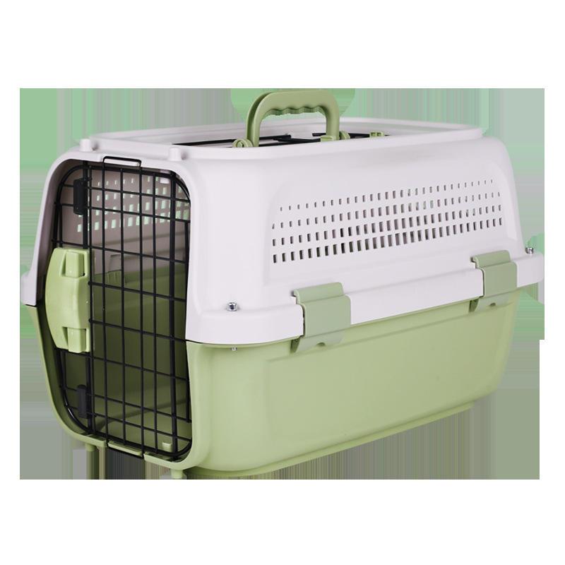 Air Box Portable Outing Pet Travel Consignment Box Big Space Portable Traveling Pp Pet Cages For Dogs