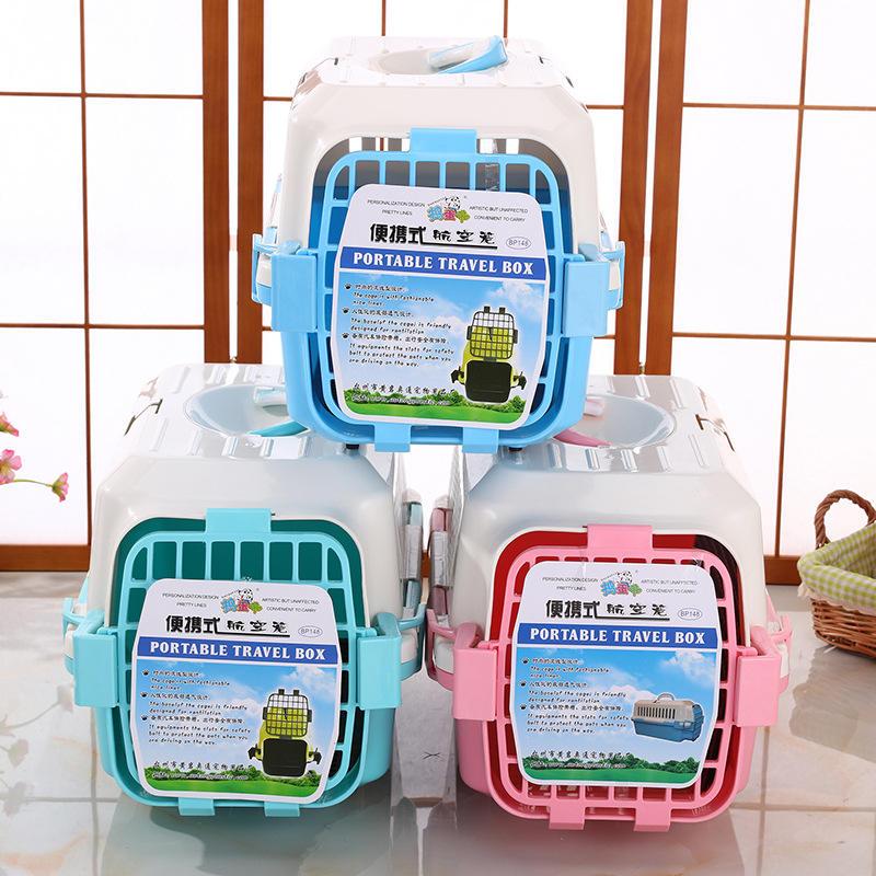 Traveling Breathable Plastic Pet Dog Pet Cages Carriers