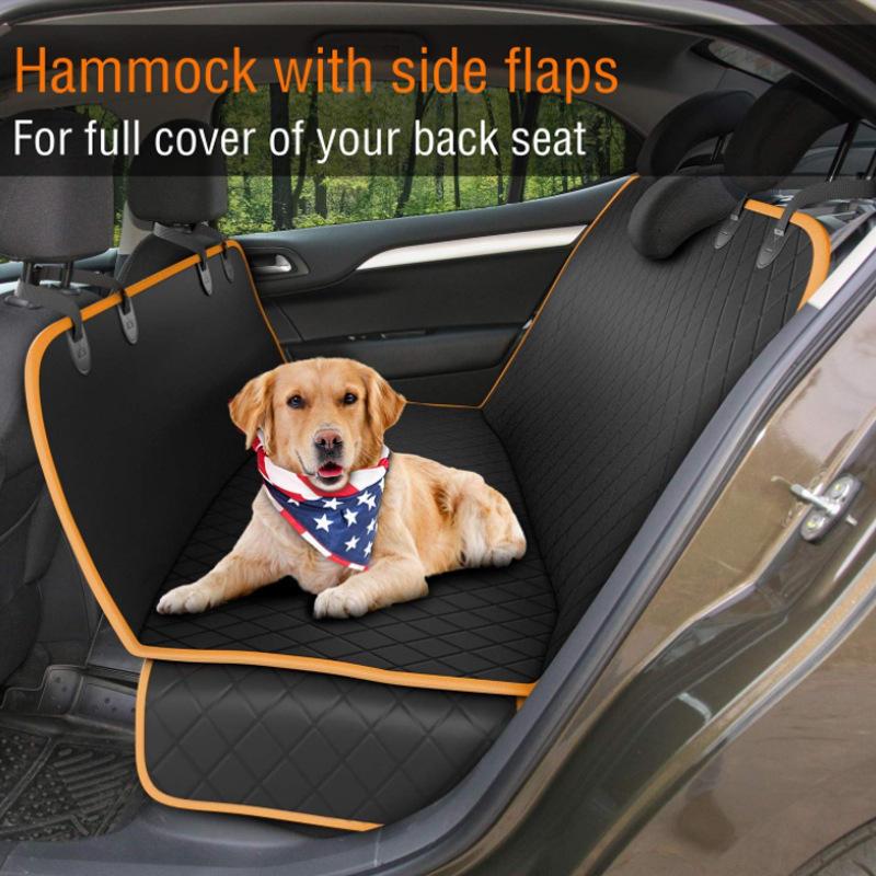 Wholesale Luxury Oxford 600d With Pu Waterproof Coating Blanket Dog Car Seat Cover