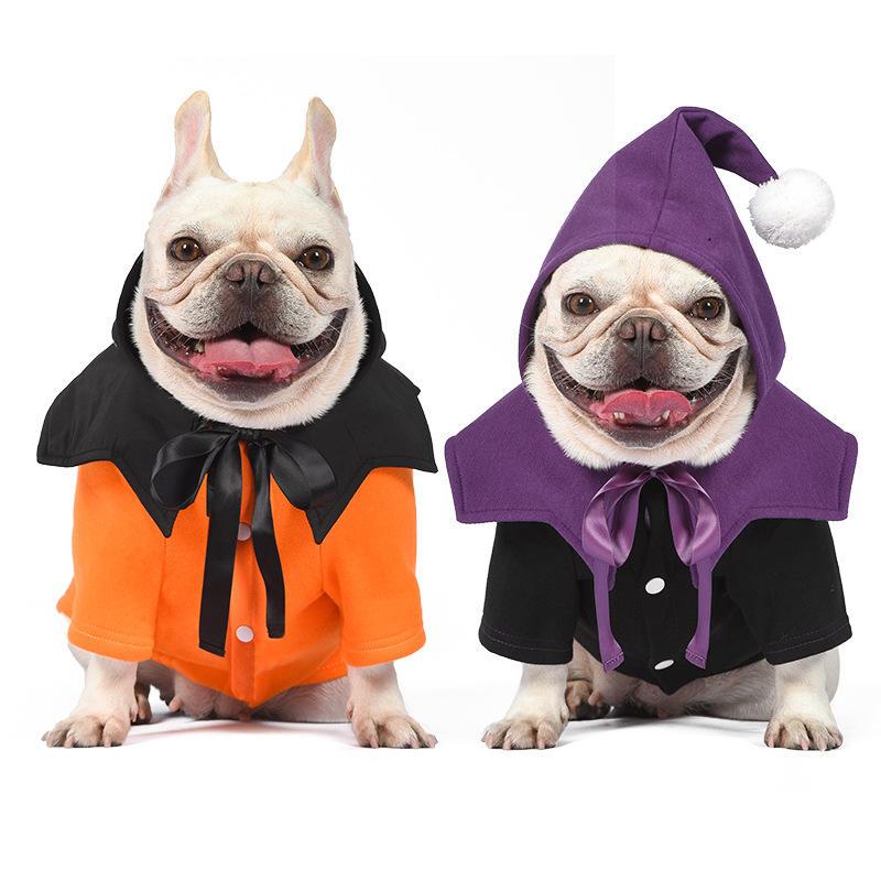 New Halloween Pumpkin Designer Winter Dog Coat Christmas Clothes For Dogs