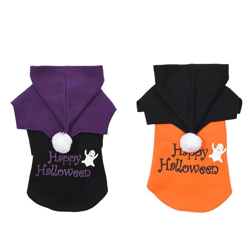 New Halloween Pumpkin Designer Winter Dog Coat Christmas Clothes For Dogs