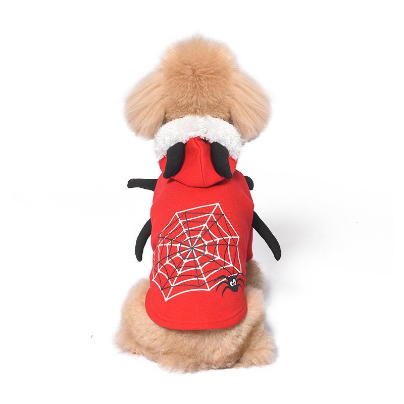 Transfiguration Halloween Wholesale Winter Christmas Dog Clothes Dog Warm Coat