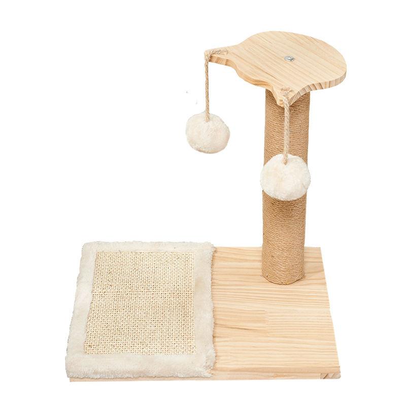 Claw Grinding Cat Scratching Pillar Natural Sisal Hemp Scratching Pillar Cat Climbing Frame